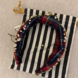 Lele Sadoughi | Accessories | Lele Sadoughi Midnight Plaid  display picture 2